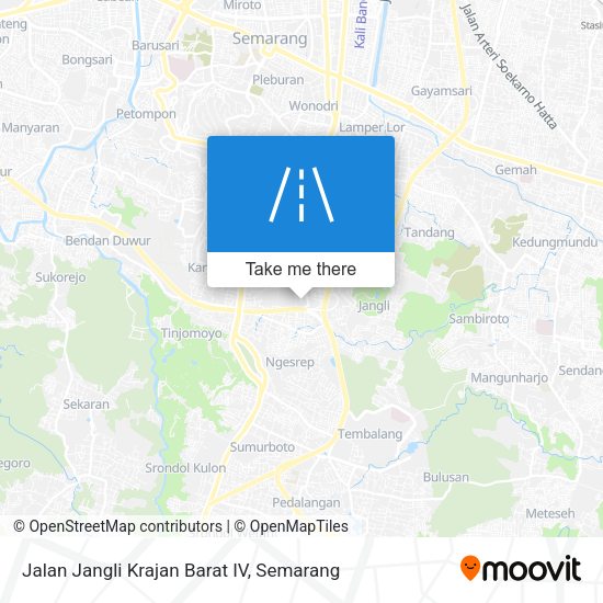 Jalan Jangli Krajan Barat IV map