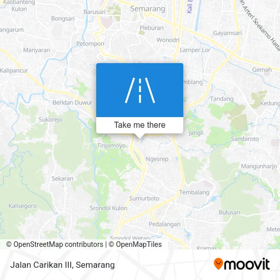 Jalan Carikan III map