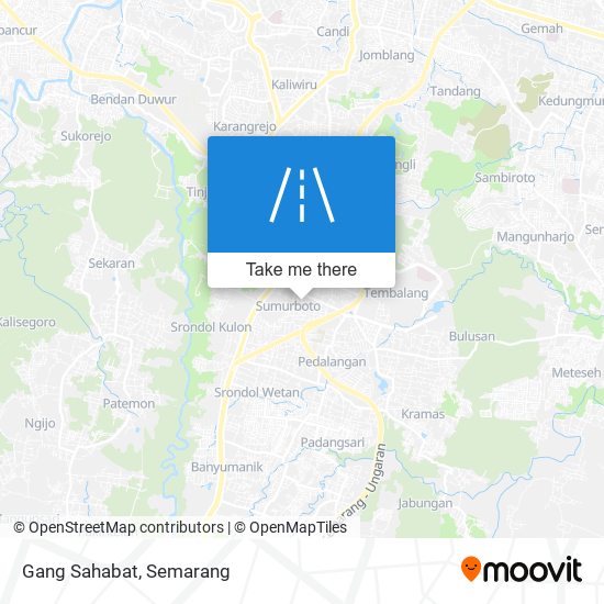 Gang Sahabat map