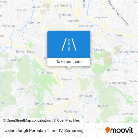 Jalan Jangli Perbalan Timur IV map