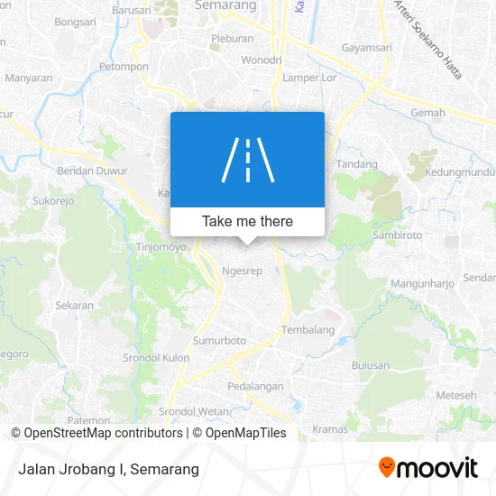Jalan Jrobang I map