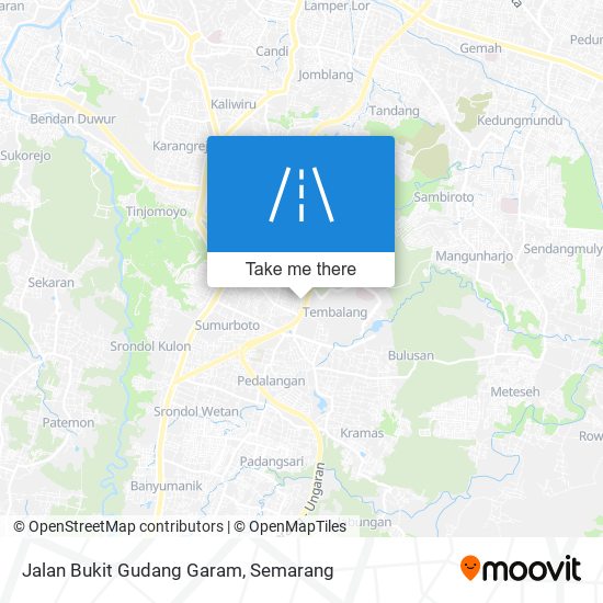 Jalan Bukit Gudang Garam map