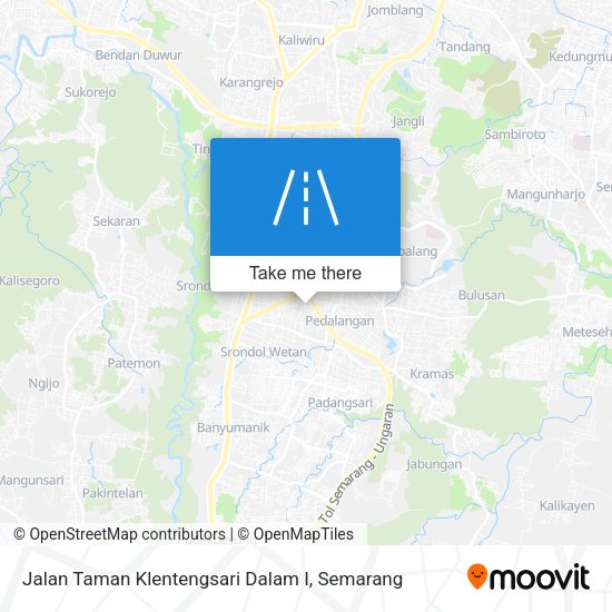 Jalan Taman Klentengsari Dalam I map