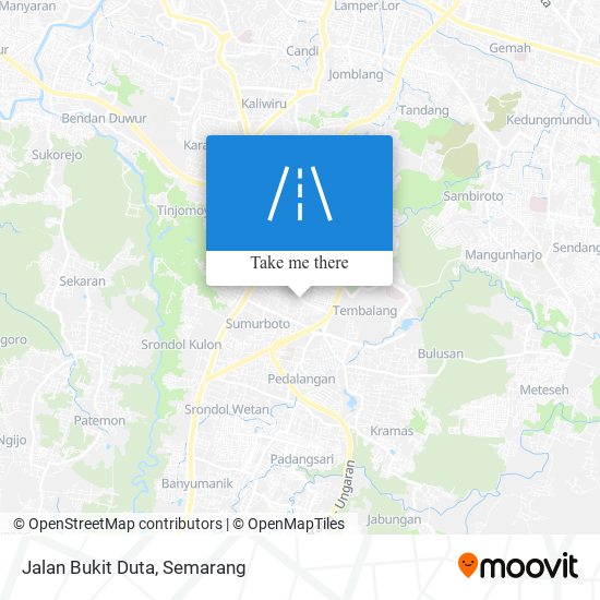 Jalan Bukit Duta map