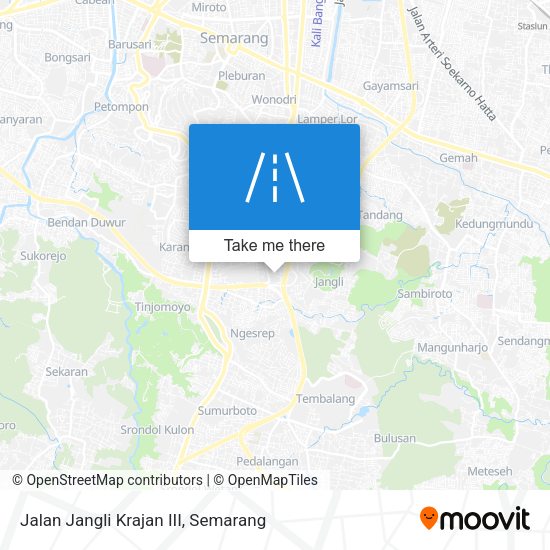 Jalan Jangli Krajan III map