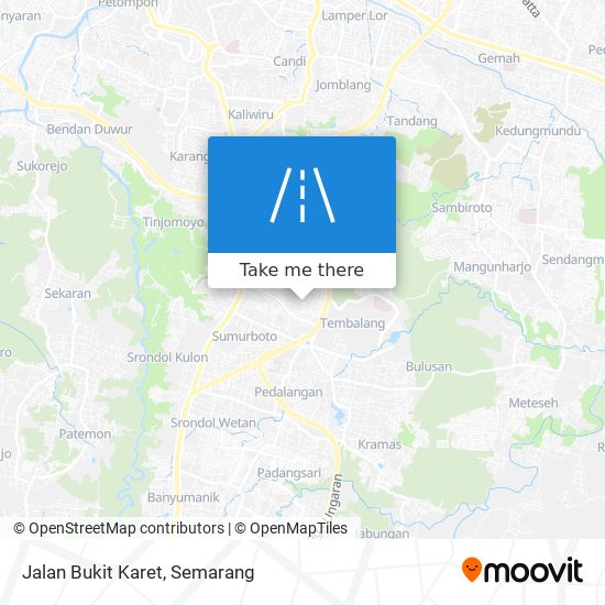 Jalan Bukit Karet map