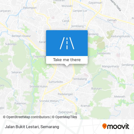 Jalan Bukit Lestari map