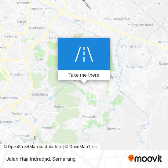 Jalan Haji Indradjid map