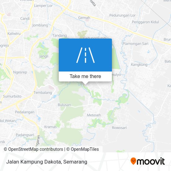 Jalan Kampung Dakota map