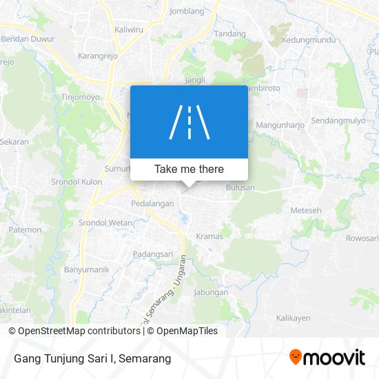 Gang Tunjung Sari I map