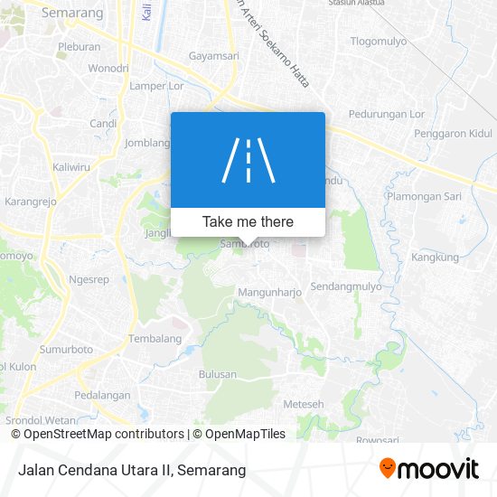 Jalan Cendana Utara II map