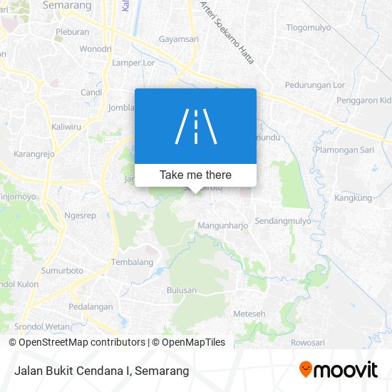 Jalan Bukit Cendana I map