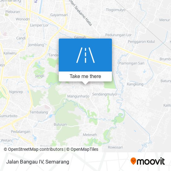 Jalan Bangau IV map