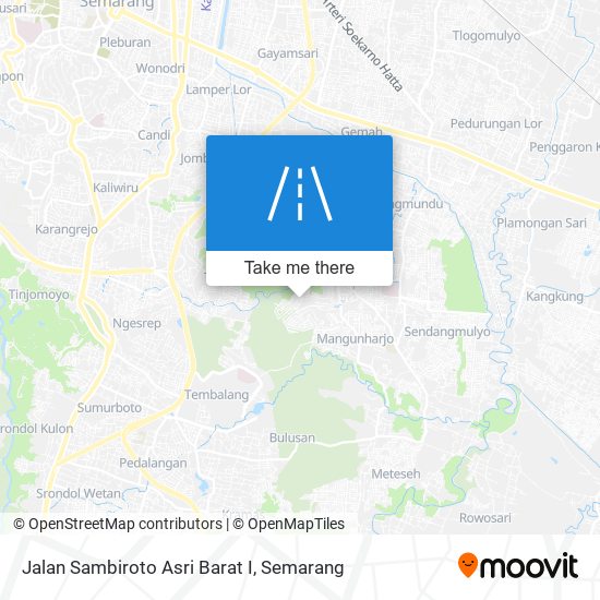 Jalan Sambiroto Asri Barat I map