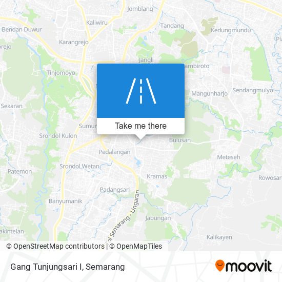Gang Tunjungsari I map