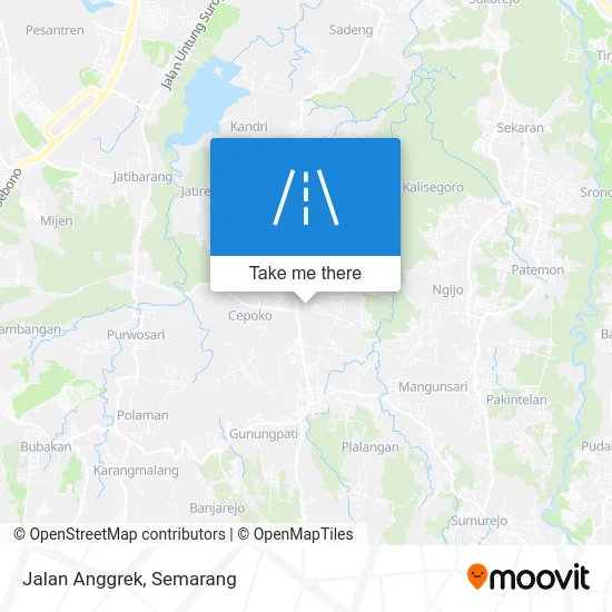Jalan Anggrek map
