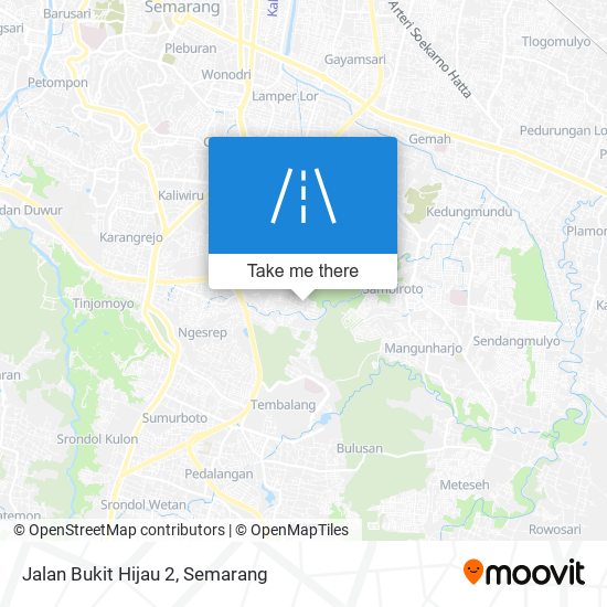 Jalan Bukit Hijau 2 map