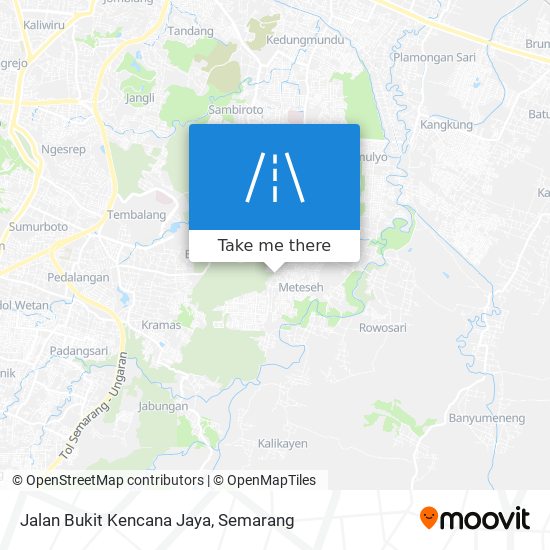 Jalan Bukit Kencana Jaya map