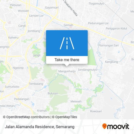 Jalan Alamanda Residence map