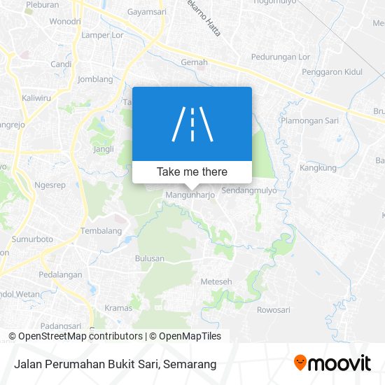 Jalan Perumahan Bukit Sari map