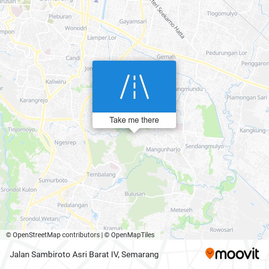 Jalan Sambiroto Asri Barat IV map