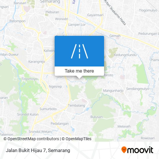 Jalan Bukit Hijau 7 map