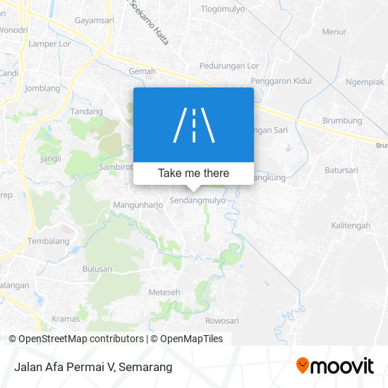 Jalan Afa Permai V map