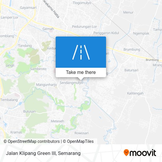 Jalan Klipang Green III map