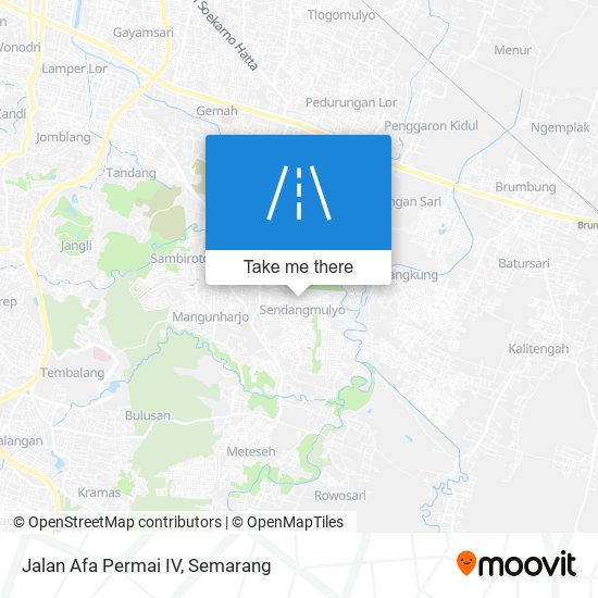 Jalan Afa Permai IV map