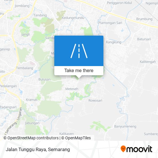 Jalan Tunggu Raya map