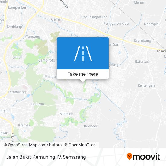 Jalan Bukit Kemuning IV map