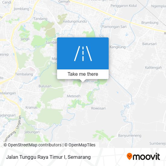 Jalan Tunggu Raya Timur I map