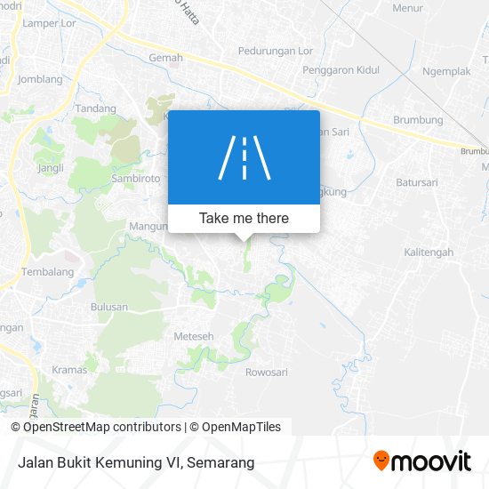 Jalan Bukit Kemuning VI map