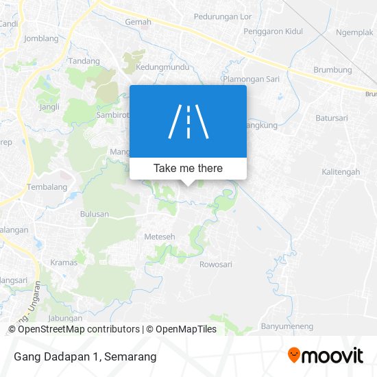 Gang Dadapan 1 map