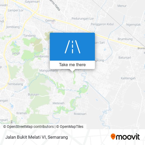 Jalan Bukit Melati VI map
