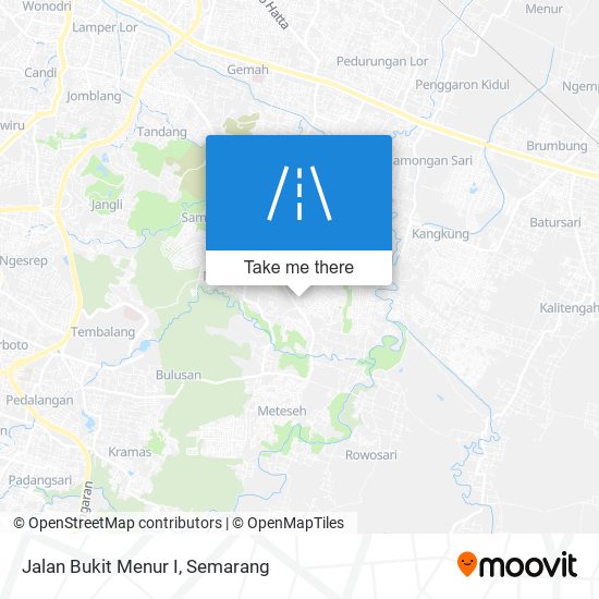 Jalan Bukit Menur I map