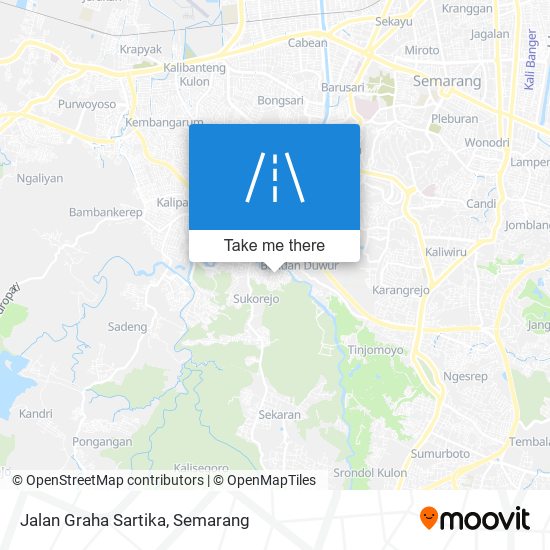 Jalan Graha Sartika map