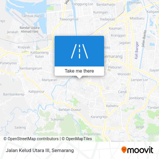 Jalan Kelud Utara III map