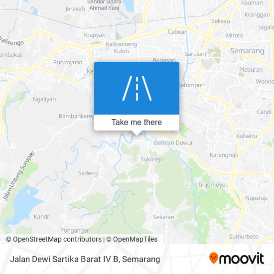 Jalan Dewi Sartika Barat IV B map