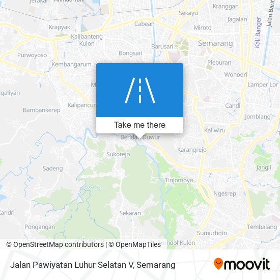 Jalan Pawiyatan Luhur Selatan V map