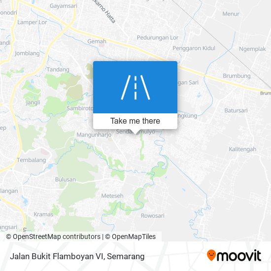 Jalan Bukit Flamboyan VI map