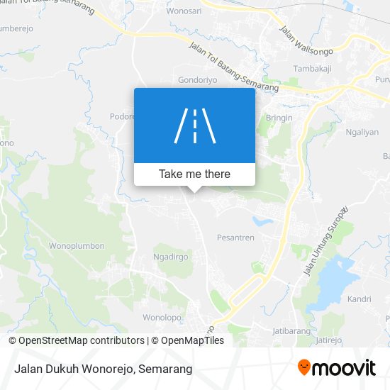 Jalan Dukuh Wonorejo map