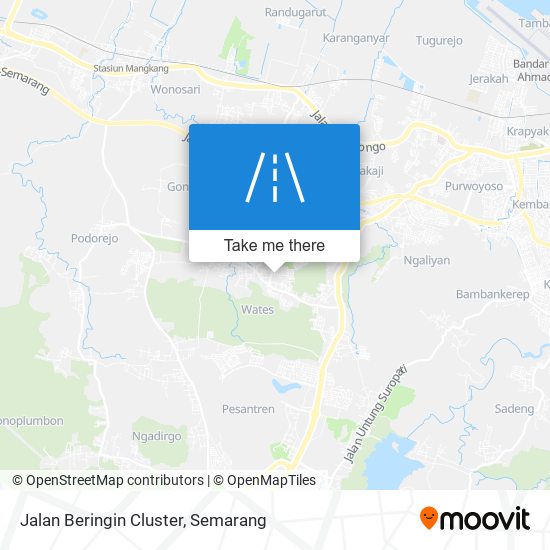 Jalan Beringin Cluster map