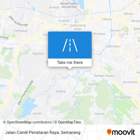 Jalan Candi Penataran Raya map