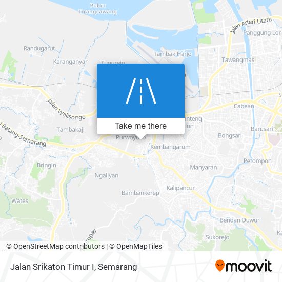 Jalan Srikaton Timur I map