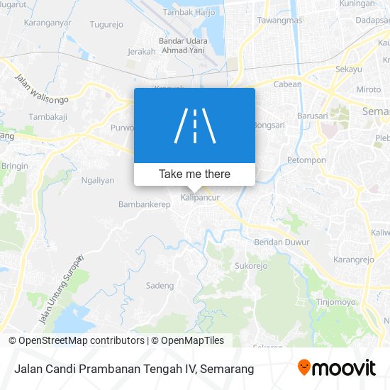 Jalan Candi Prambanan Tengah IV map