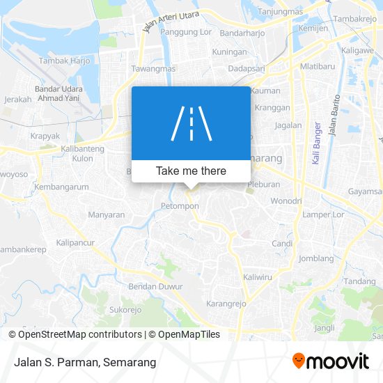 Jalan S. Parman map