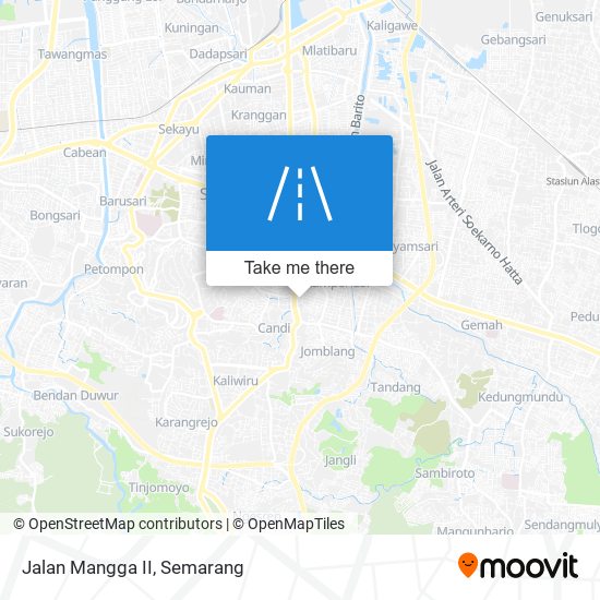 Jalan Mangga II map