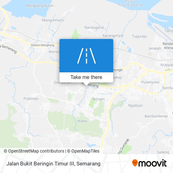 Jalan Bukit Beringin Timur III map