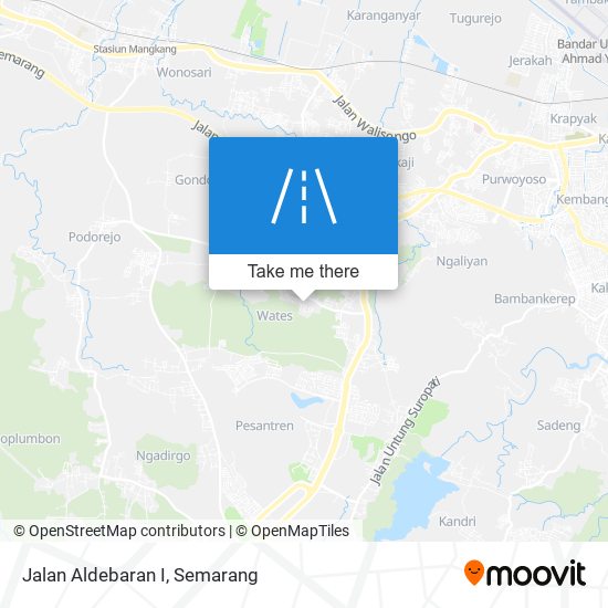 Jalan Aldebaran I map